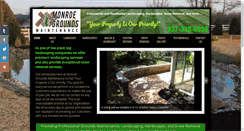 Desktop Screenshot of monroegroundsmaintenance.com